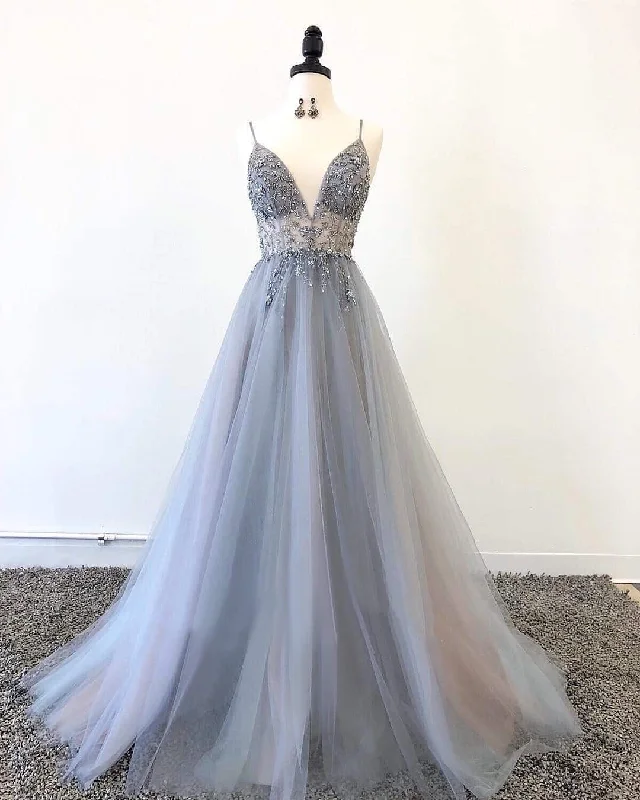 Girl's Elegant Gown Prom Dress