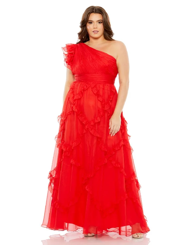 Mac Duggal 68540 Plus Size Long Formal Evening Prom Gown