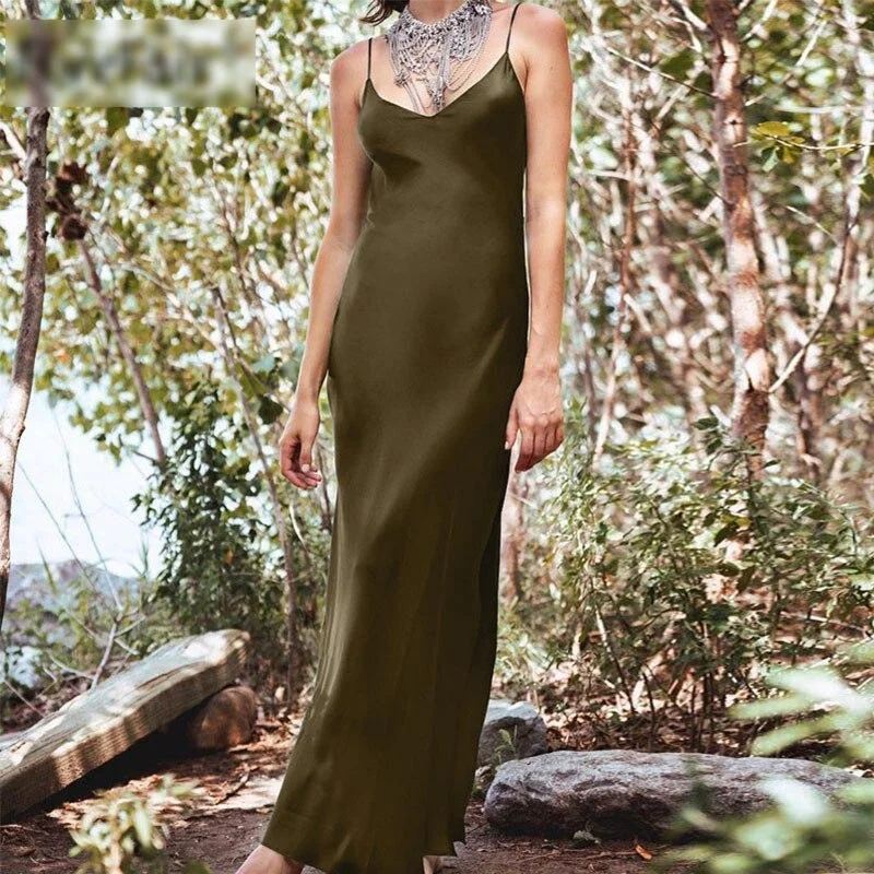 army-green-dress