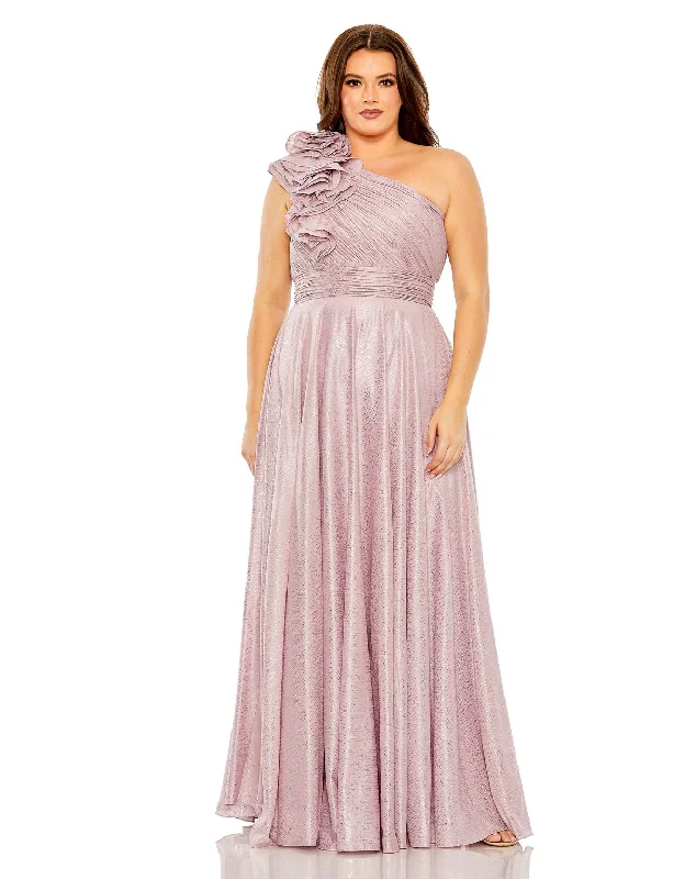 Mac Duggal 49713W Plus Size Long Formal Gown