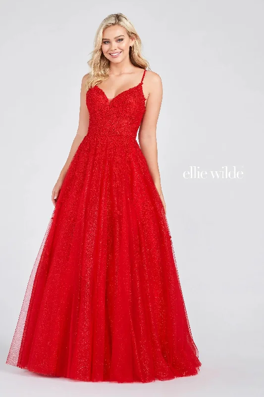 Ellie Wilde EW122076 Long Ball Gown Prom Dress