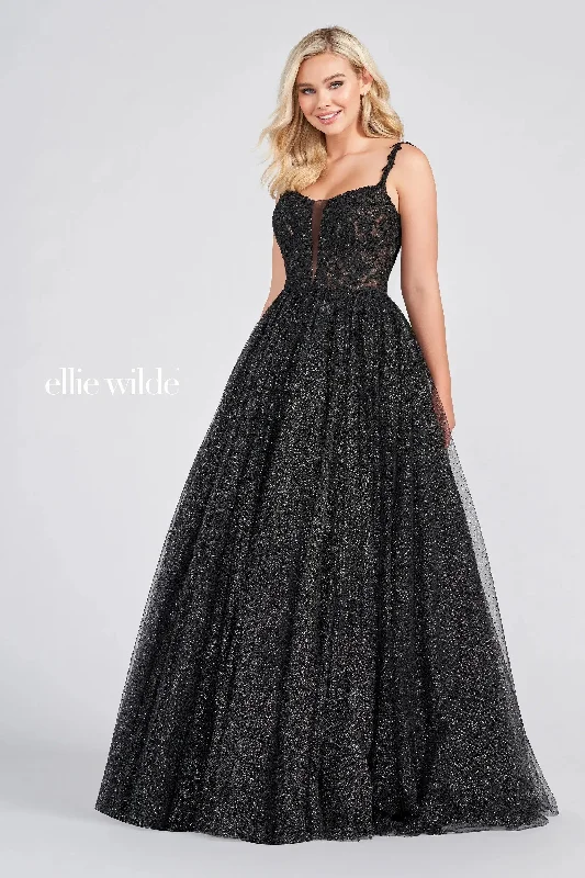 Ellie Wilde EW122049 Prom Long Formal Pocket Ball Gown