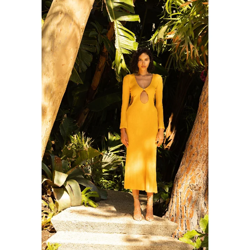 GARDENIA MAXI DRESS SUNSHINE