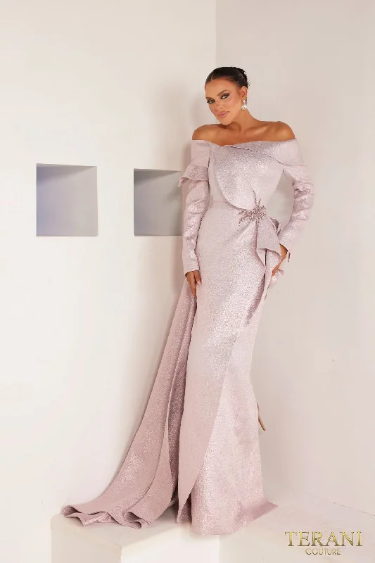 Terani Couture 241M2743 Formal Long Evening Mother of the Bride Dress