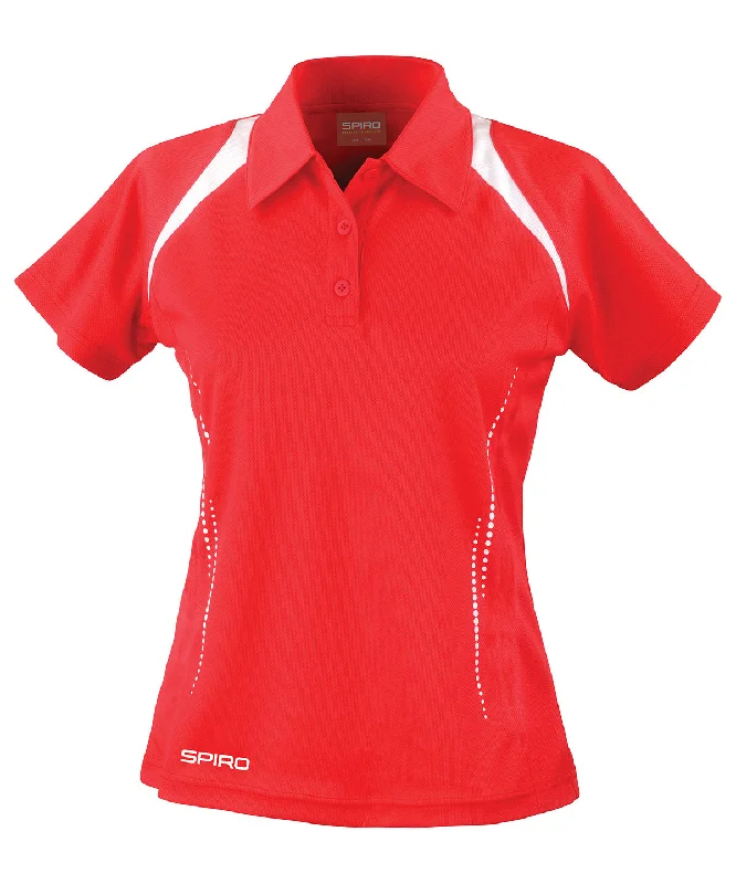 Red/White - Women's Spiro team spirit polo