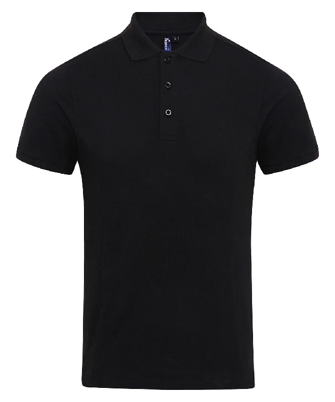 Black* - Coolchecker® plus piqué polo