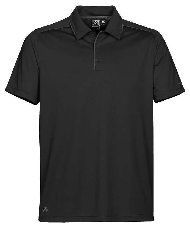 Black/Graphite - H2X Inertia performance polo