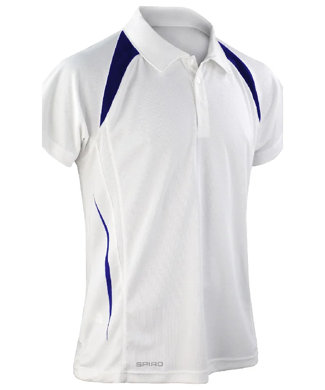 White/Navy - Spiro team spirit polo