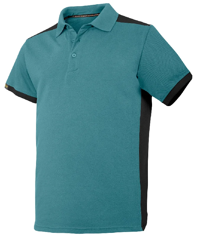 Petrol/Black - AllroundWork polo shirt (2715)