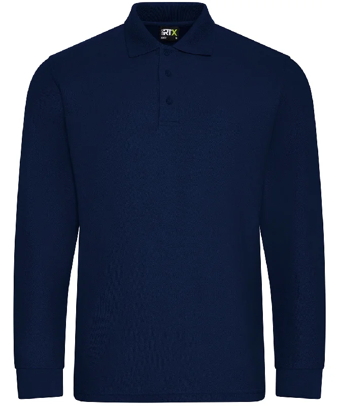 Navy - Pro long sleeve polo