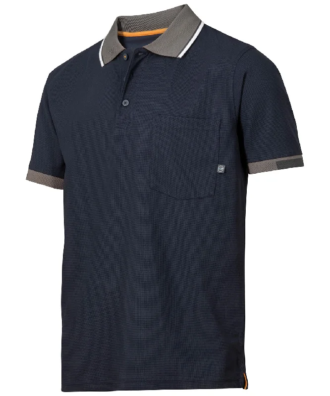 Navy - AllroundWork 37.5® Tech short sleeve polo shirt (2724)