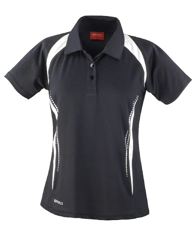 Black/White - Women's Spiro team spirit polo