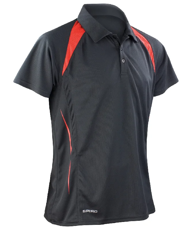 Black/Red - Spiro team spirit polo