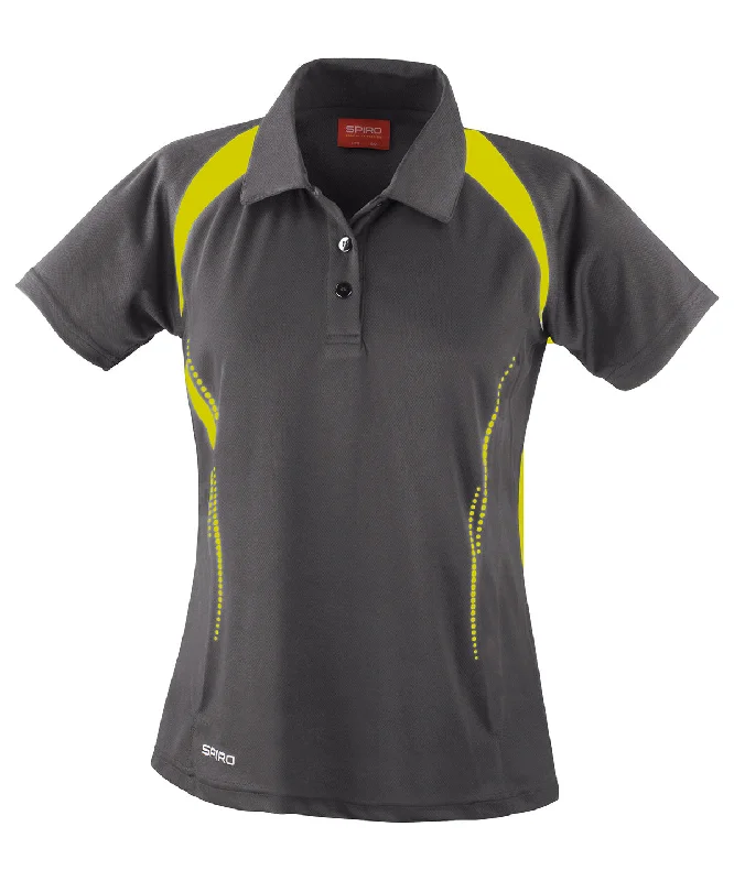 Grey/Lime - Women's Spiro team spirit polo