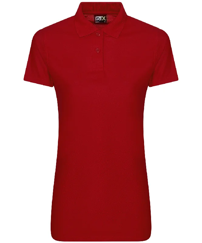 Red - Women's pro polyester polo