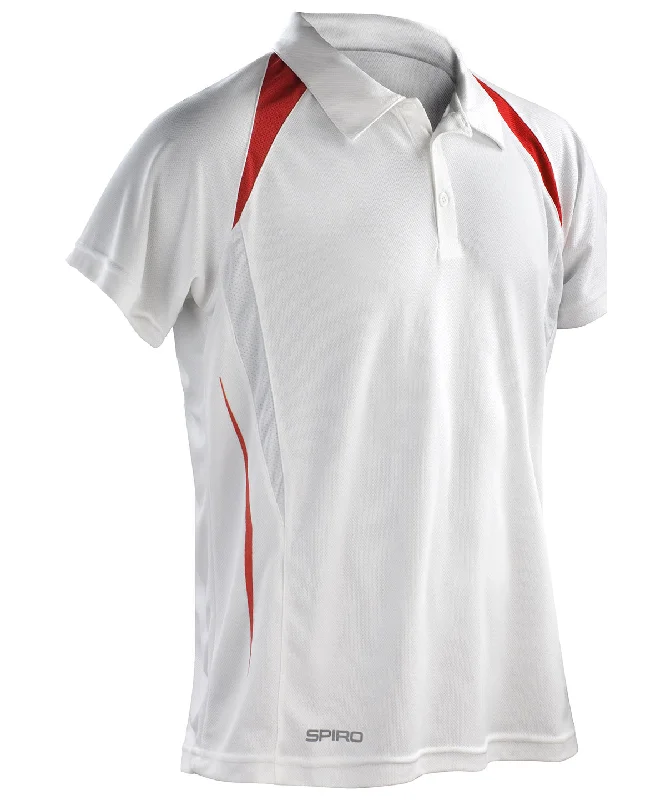 White/Red - Spiro team spirit polo