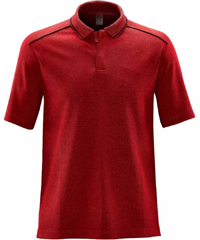 Bright Red/Black - Endurance HD polo