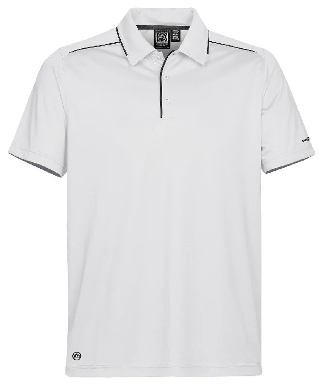 White/Black - H2X Inertia performance polo