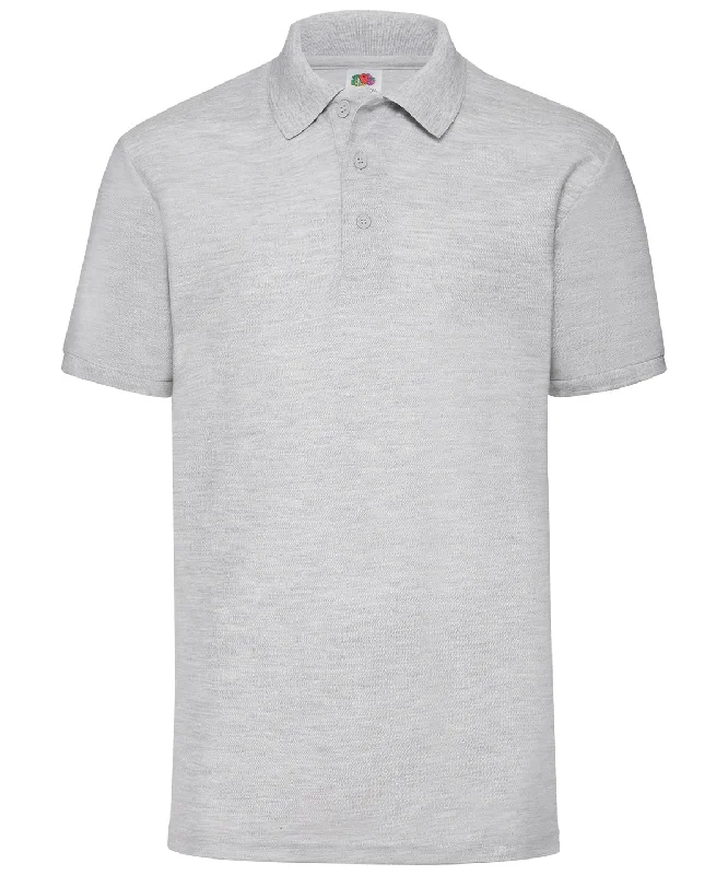 Heather Grey* - 65/35 Polo