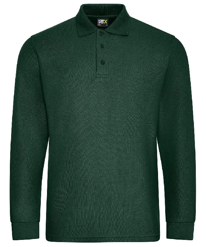 Bottle Green - Pro long sleeve polo