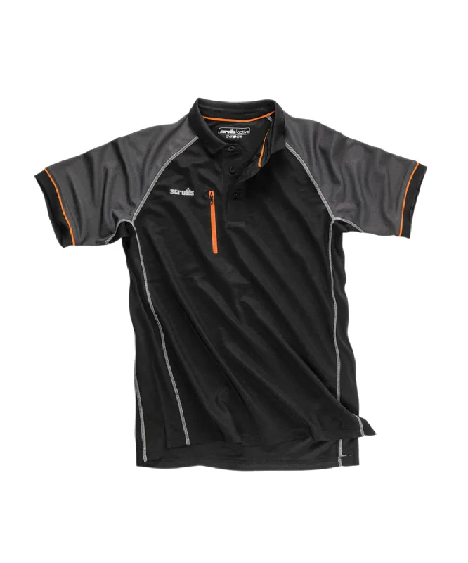 Black - Trade active polo