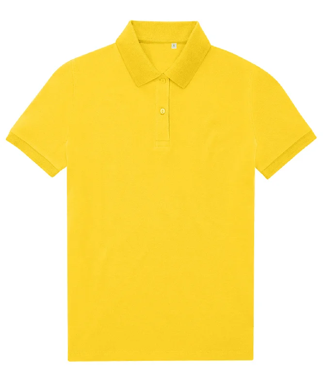 Pop Yellow - B&C My Eco Polo 65/35 /Women