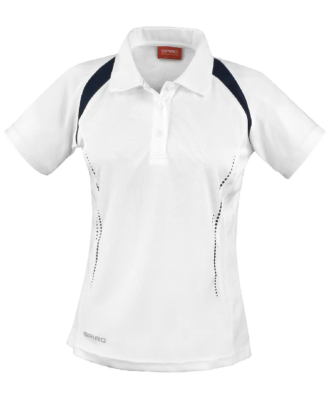 White/Navy - Women's Spiro team spirit polo