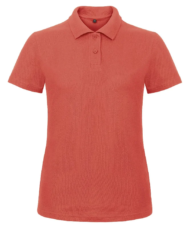 Pixel Coral - B&C ID.001 polo /women