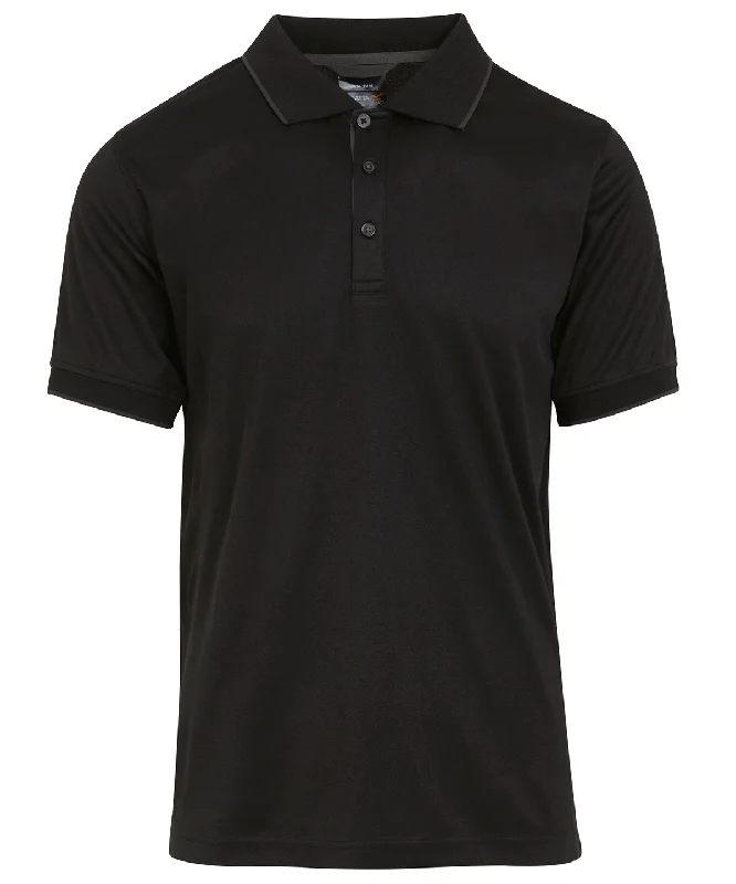 Black/Seal - Navigate short sleeve polo