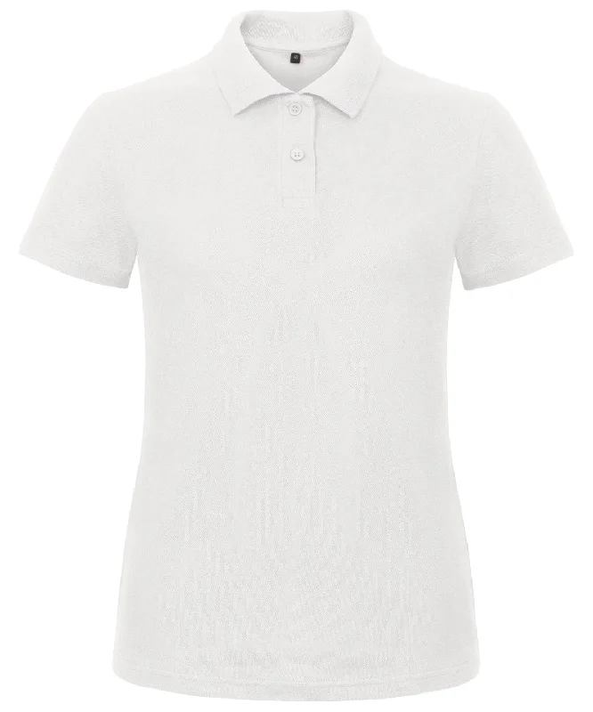 White - B&C ID.001 polo /women