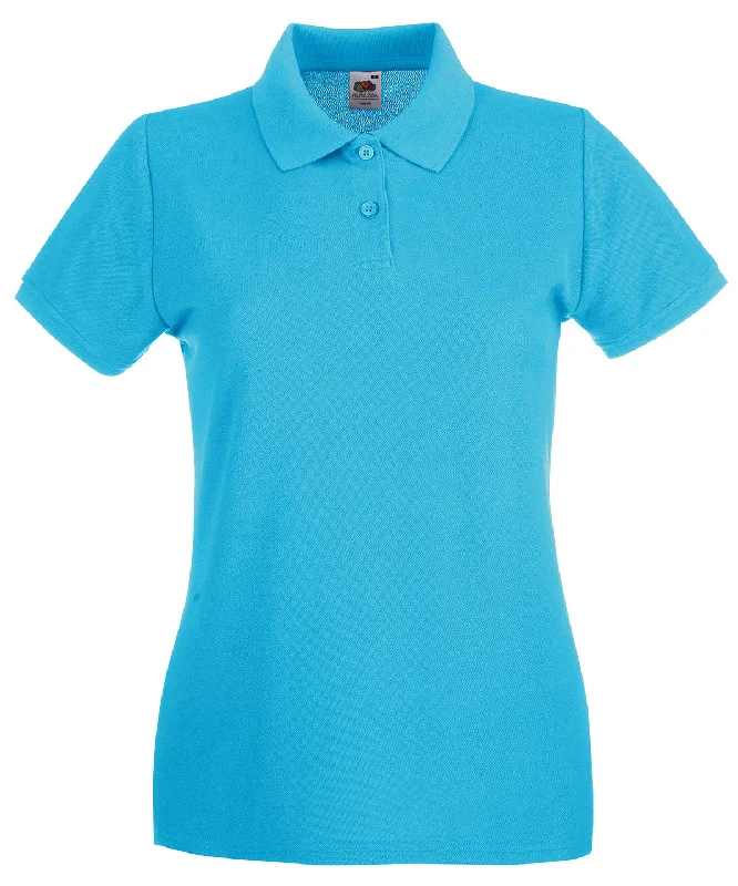 Azure Blue - Women's premium polo