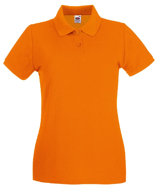 Orange - Women's premium polo