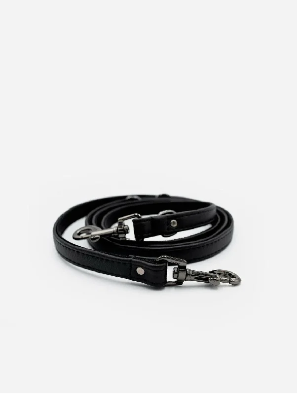 2 In 1 Piñatex® Vegan Leather Dog Harness & Lead Bundle | Black