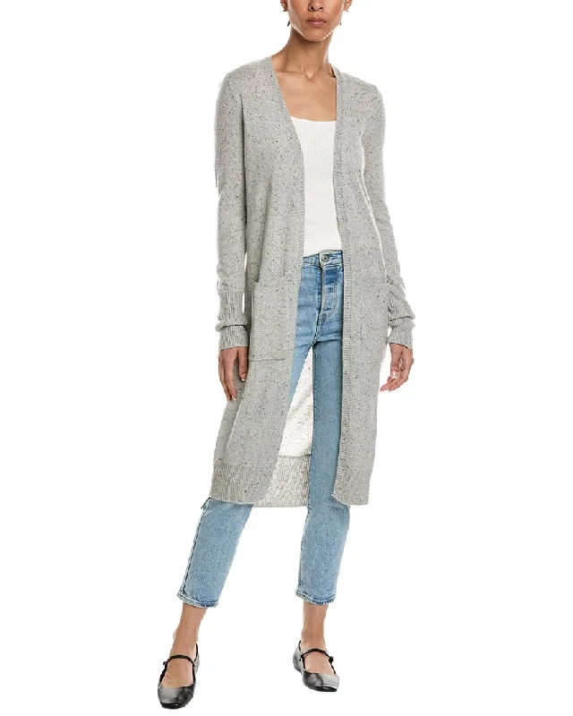 Brodie Cashmere Flossy Cashmere Maxi Cardigan