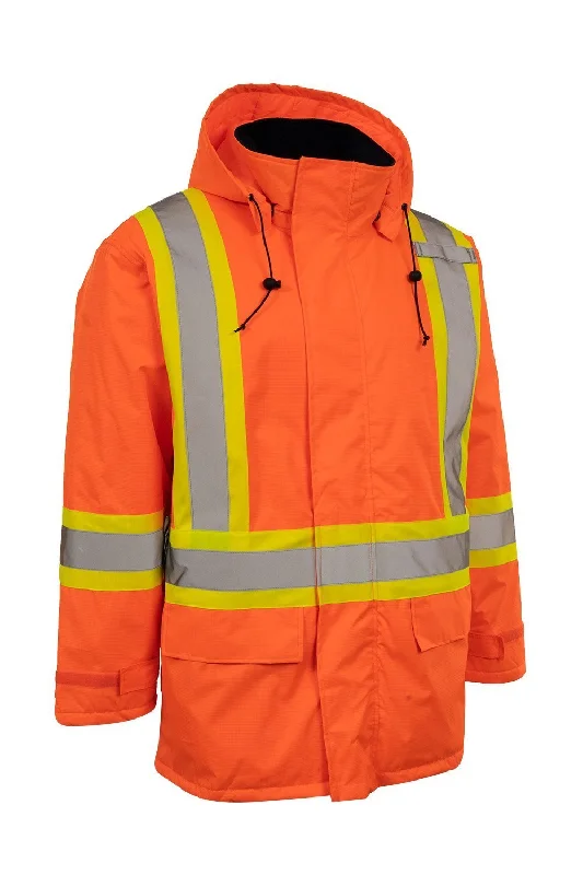 Hi Vis Insulated Miners Jacket