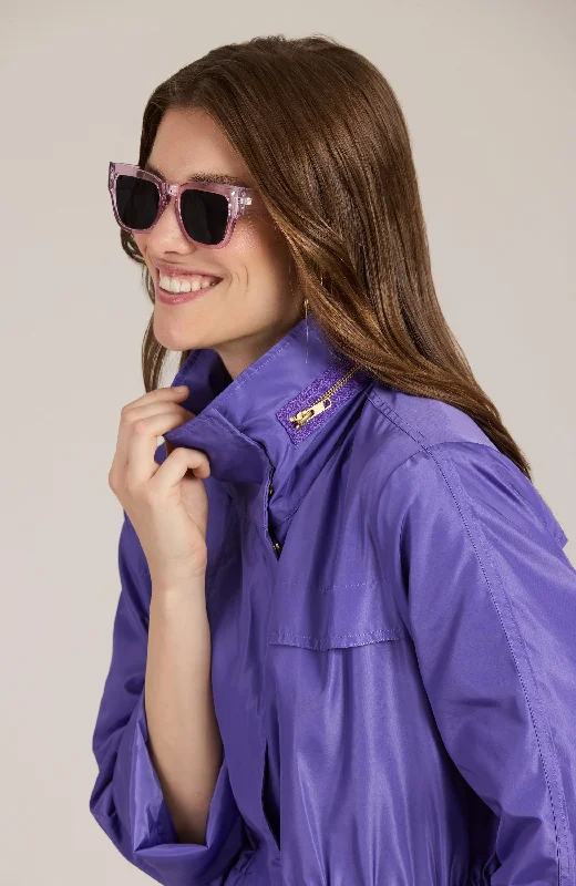 Newport Rain Slicker - Violet