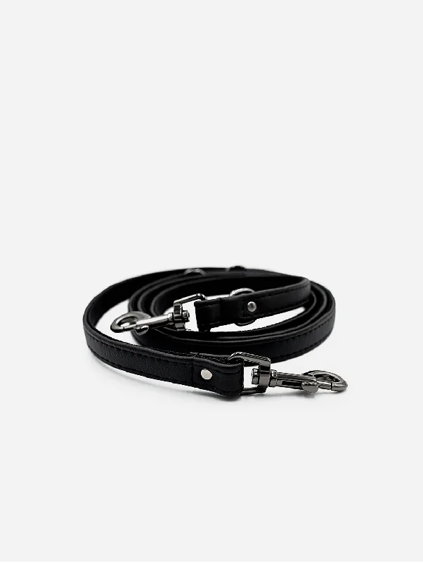 Piñatex® Vegan Leather Dog Leash | Black