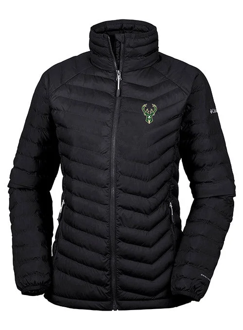 Women's Columbia Powder Lite Milwaukee Bucks Full Zip Jacket