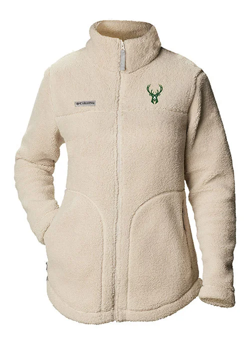 Women's Columbia West Bend Sherpa Milwaukee Bucks Full Zip Jacket