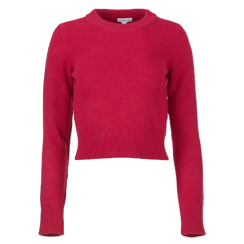 Calvin Klein Jeans Women's Plush Long Sleeve Crew