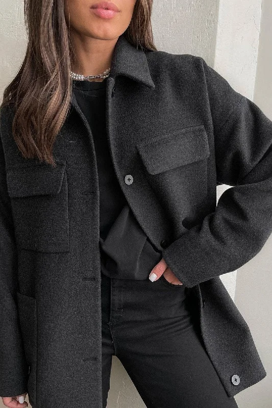 WOMEN OVERSIZED BOYFRIEND WARM WINTER JACKET