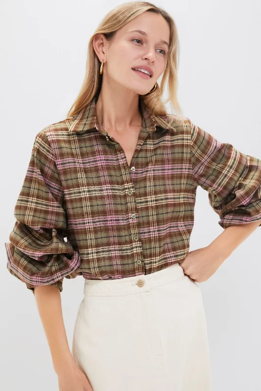 Exclusive Green Plaid Seville Shirt