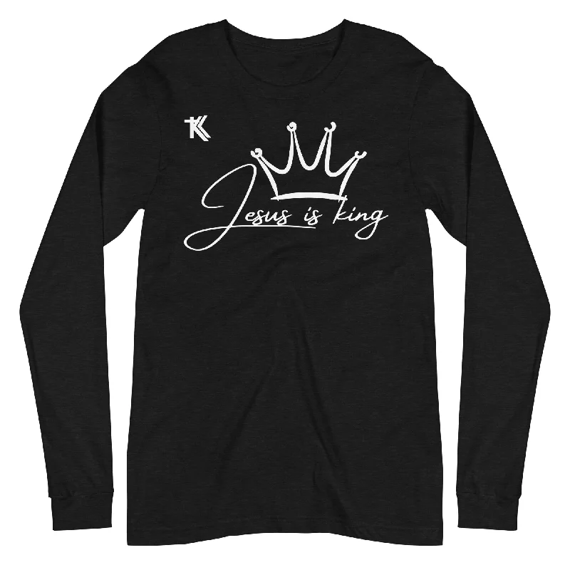 Jesus is King Long Sleeve Tee