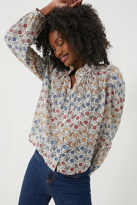 Multi Wave Daisy Annabel Shirt