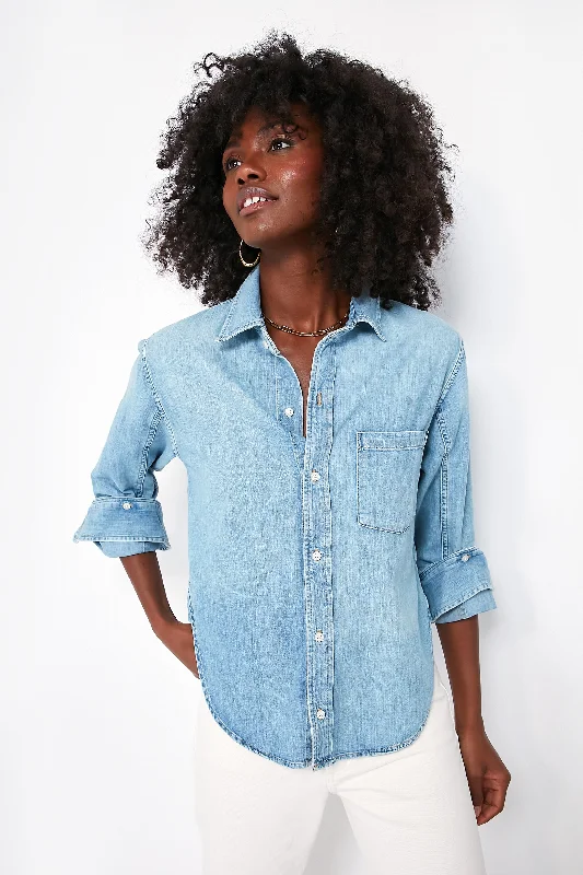 Tide Kayla Shrunken Denim Shirt