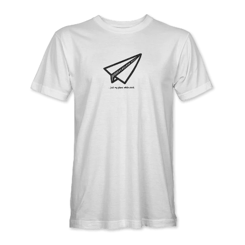 JUST A PLANE WHITE T-Shirt