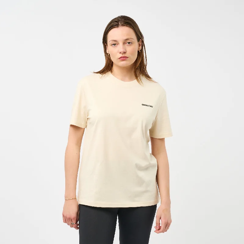 Omnitau Women's Muir Organic Cotton T-Shirt - Cream