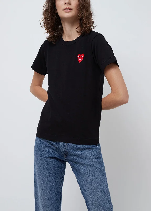 T287 Double Heart T-shirt