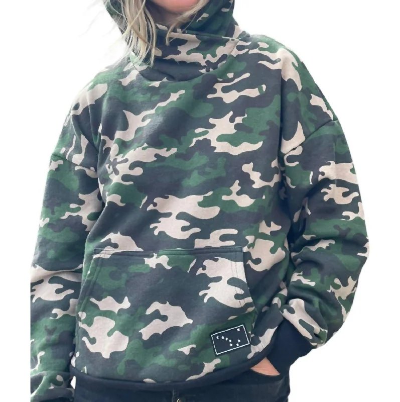 Alaska Big Dipper Pullover Hoodie In Camouflage