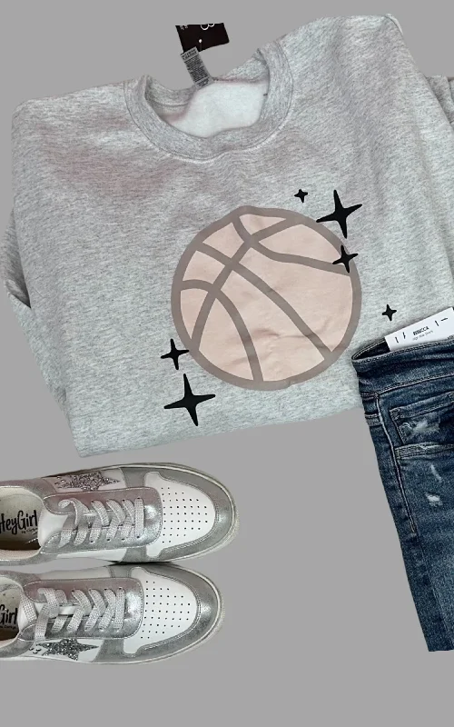 Vintage Basketball Stars Graphic Sweatshirt | Final Sale